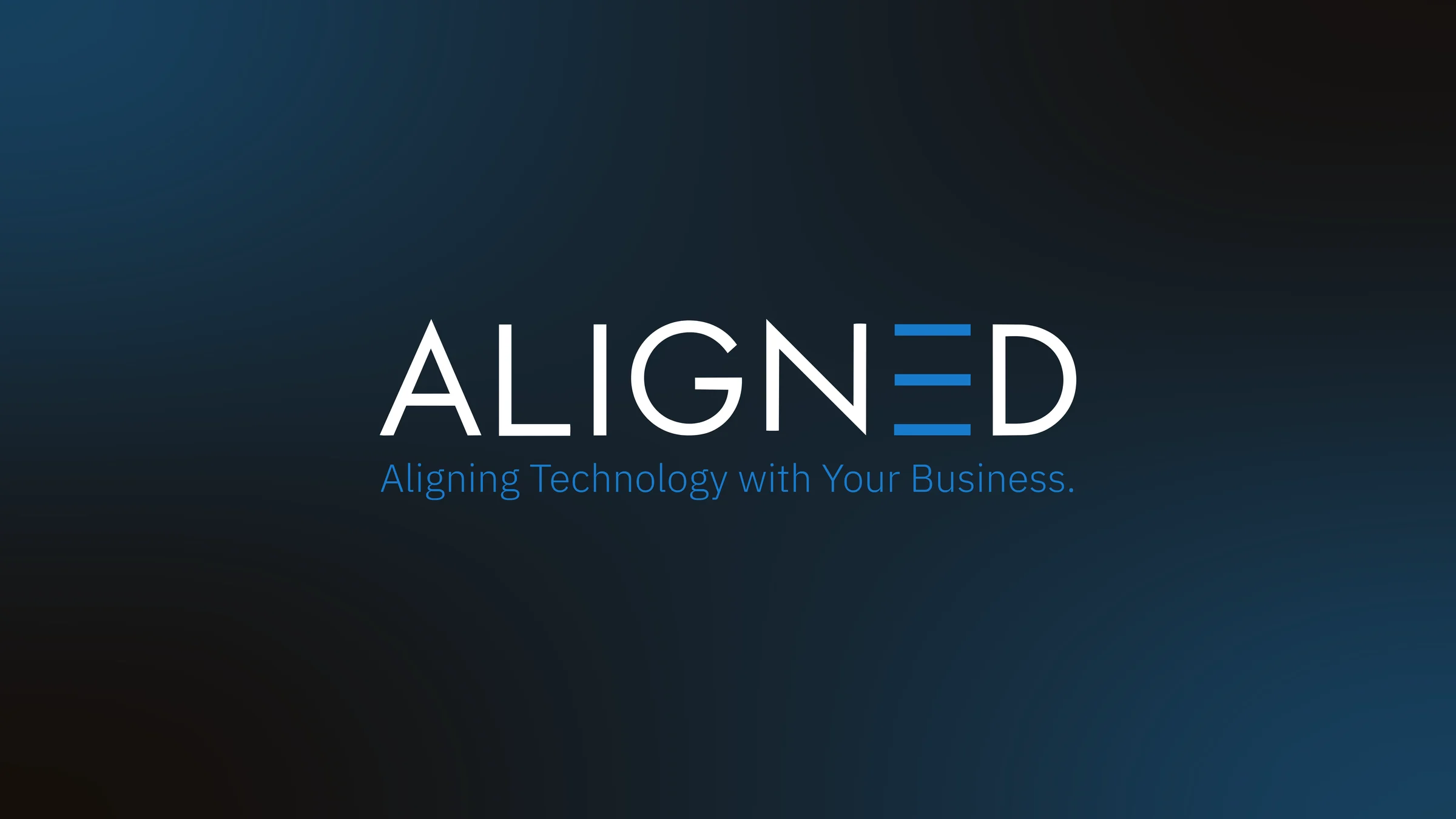 ALIGNED — Aligning Technology with Your Business.